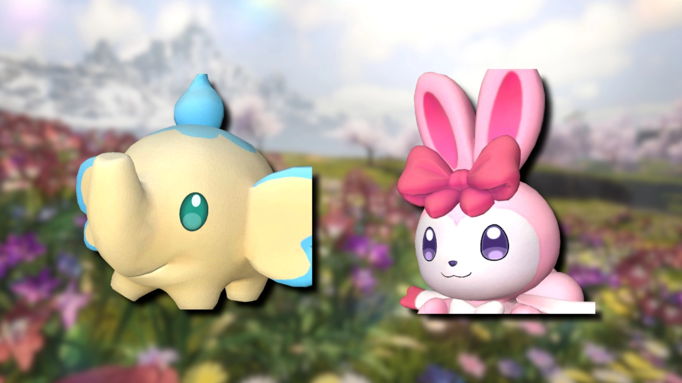 Hoocrates and Teafant in Palworld – Shadow buff and healing