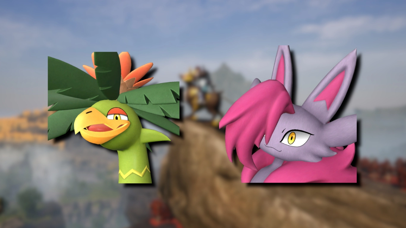 Palumba in Palworld with high riding speed and base skills