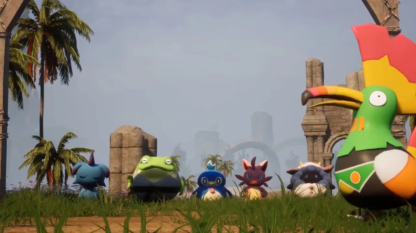 Interacties, verzorging en minigames met Pals in Palworld