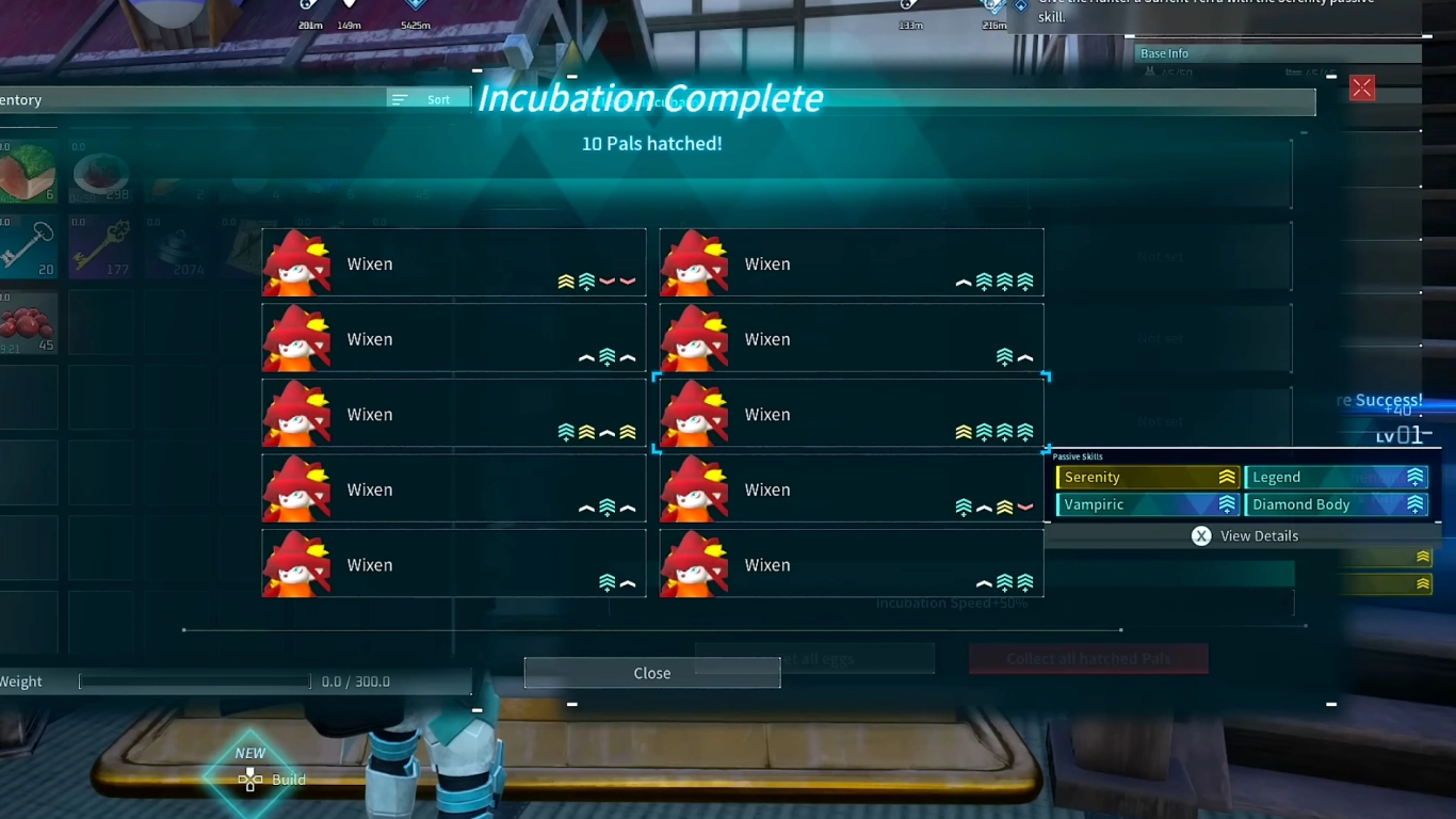 Eier im Palworld Brutkasten effizient ausbrüten