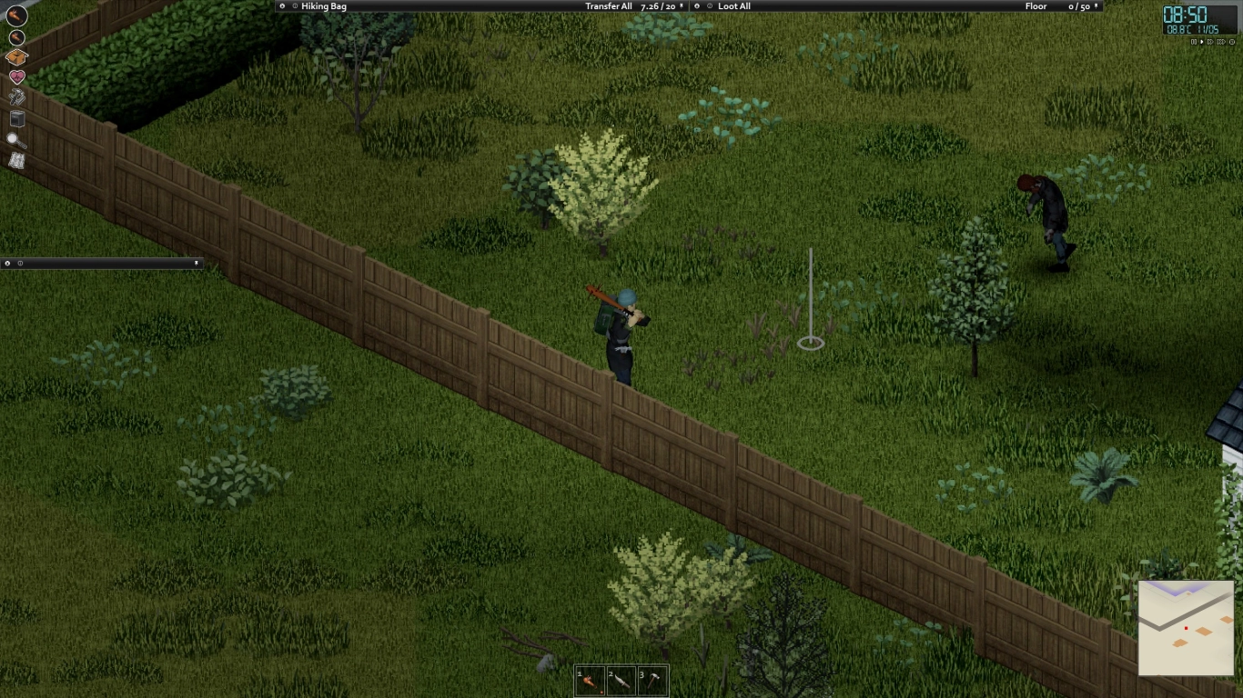 Schleichtechniken und Kampfstrategien in Project Zomboid