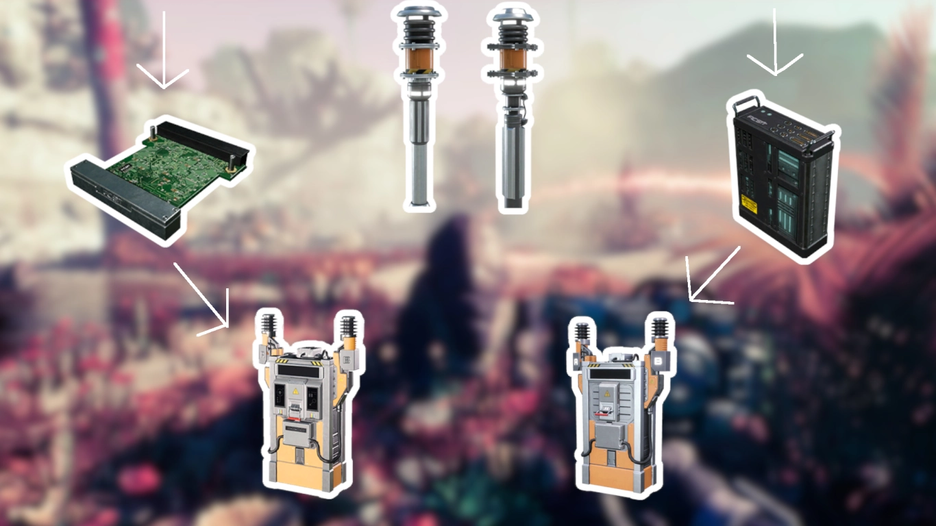 Satisfactory güç ağı: Power Pole Mk.2, High-Speed Connector ve Güç Anahtarları