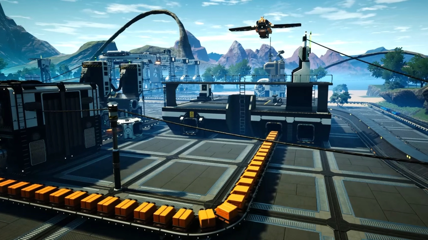 Satisfactory: Treibstoffverbrauch der Drohnen und Rundflugzeit