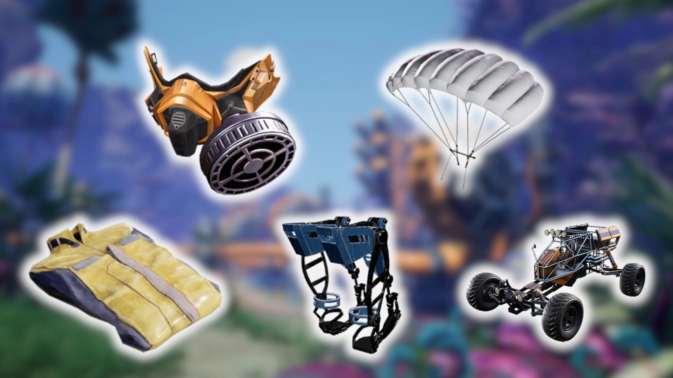 Veicoli e equipaggiamento in Satisfactory: Explorer, Jetpack, Blade Runners e altro