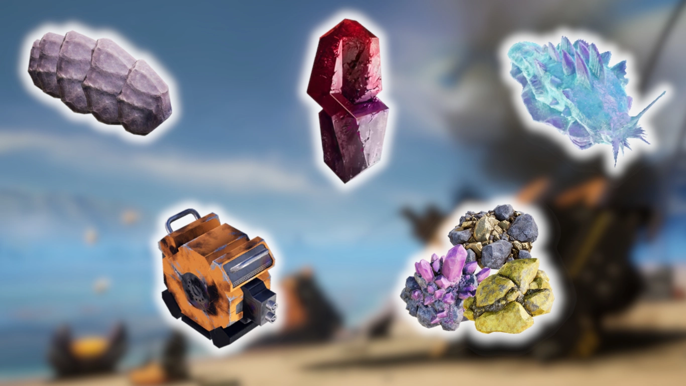 Esplorazione in Satisfactory: Power Slug, Crash Site e risorse rare