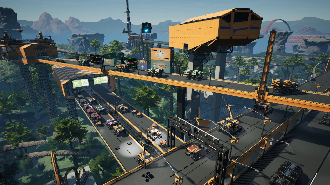 Satisfactory’de dikey inşa ve üretim hatlarını istiflemek