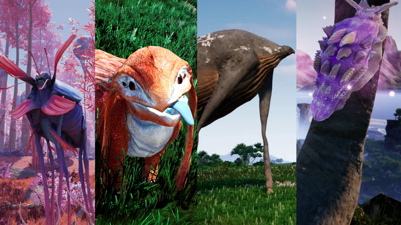 Creature passive in Satisfactory: Lizard Doggo, Power Slug e altro