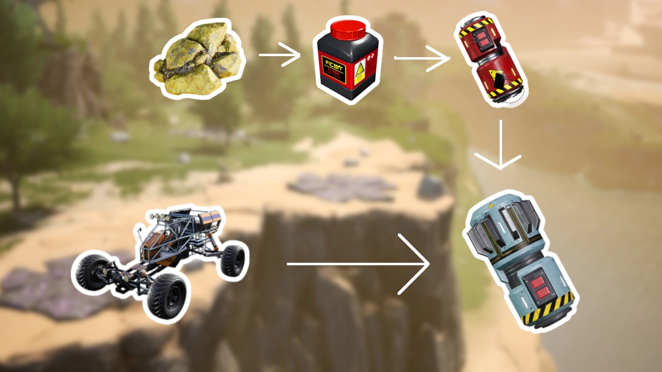 Explorer i nobelisk impulsowy w Satisfactory – badania