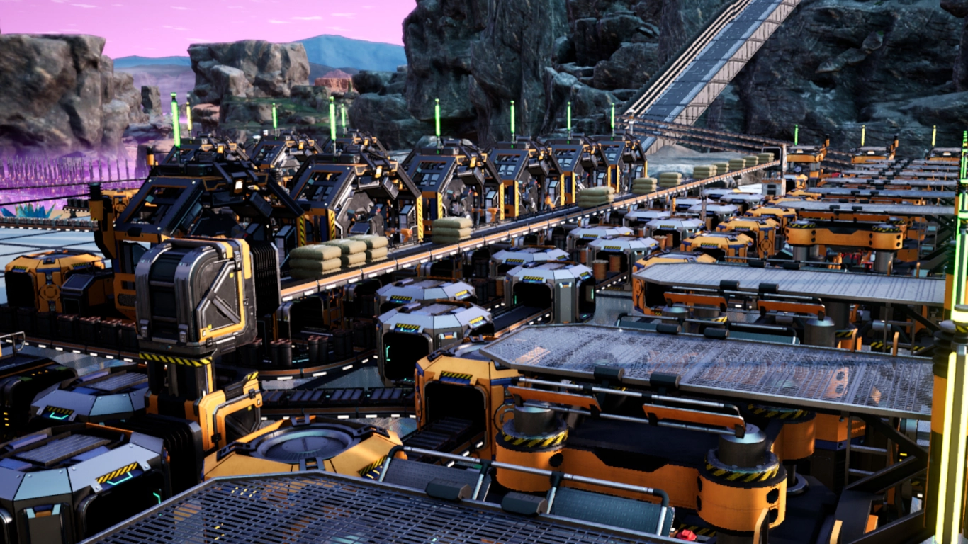 Satisfactory Logistik Mk. 3: Förderbänder und Lagercontainer