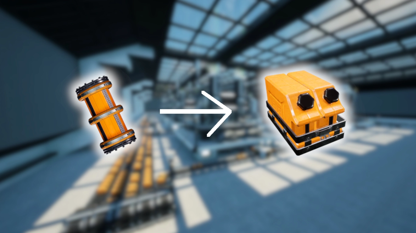 Satisfactory’de sıvıları verimli taşıma için kanisterlere paketlemek