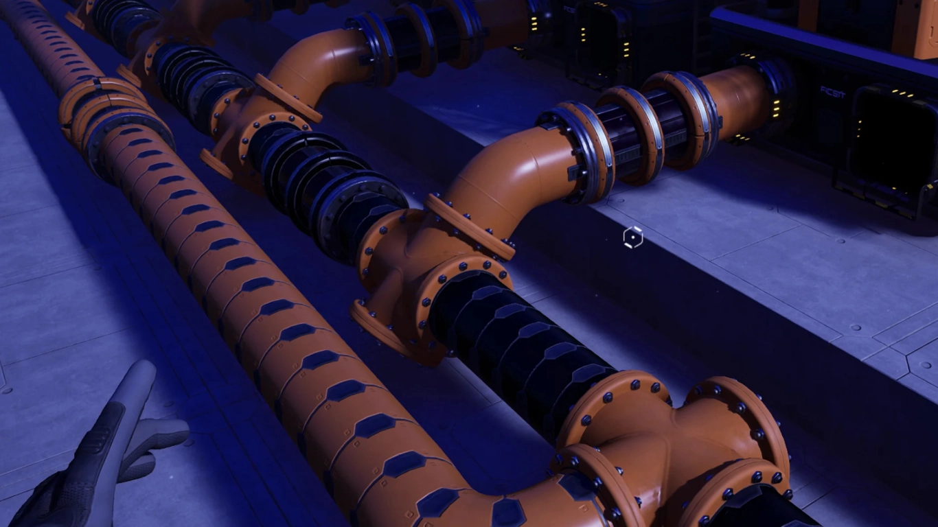 Satisfactory Pipeline Mk 2 condotte più rapide e pompe più potenti