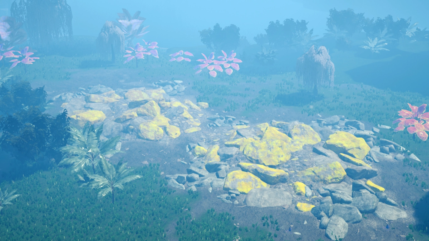 Satisfactory Schwefel, Mixer und Schwefelsäure für Endgame-Rezepte