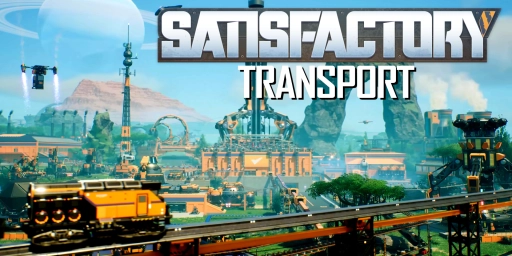 Satisfactory transportguide: Transportband, fordon, tåg och Hypertubes Teaser Image
