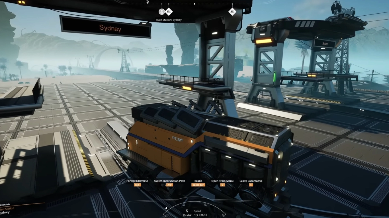 Satisfactory rail network: fast long-distance transport between factories