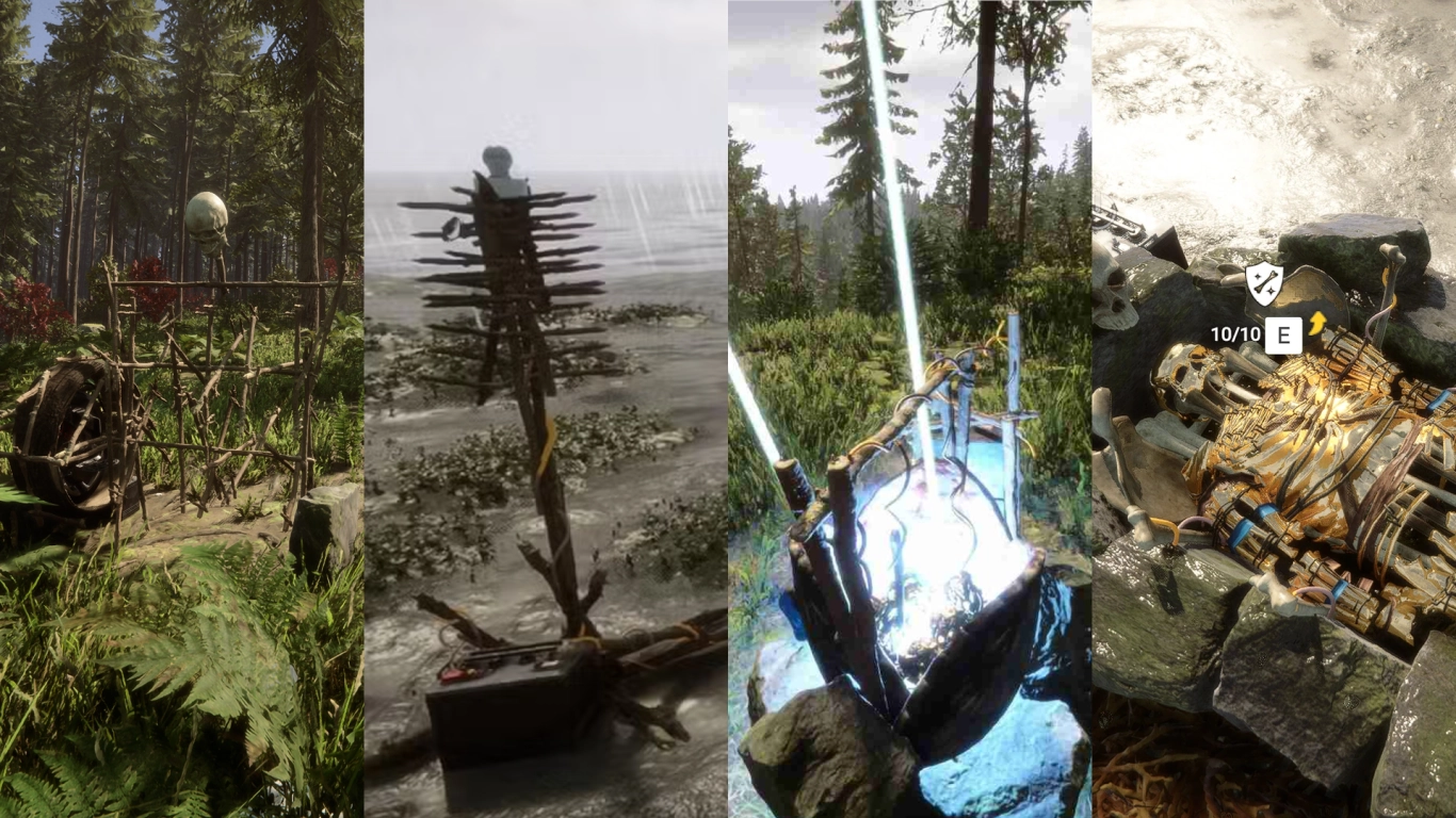 Sons of the Forest costa nord-orientale – posizioni per trappole e potenziamenti