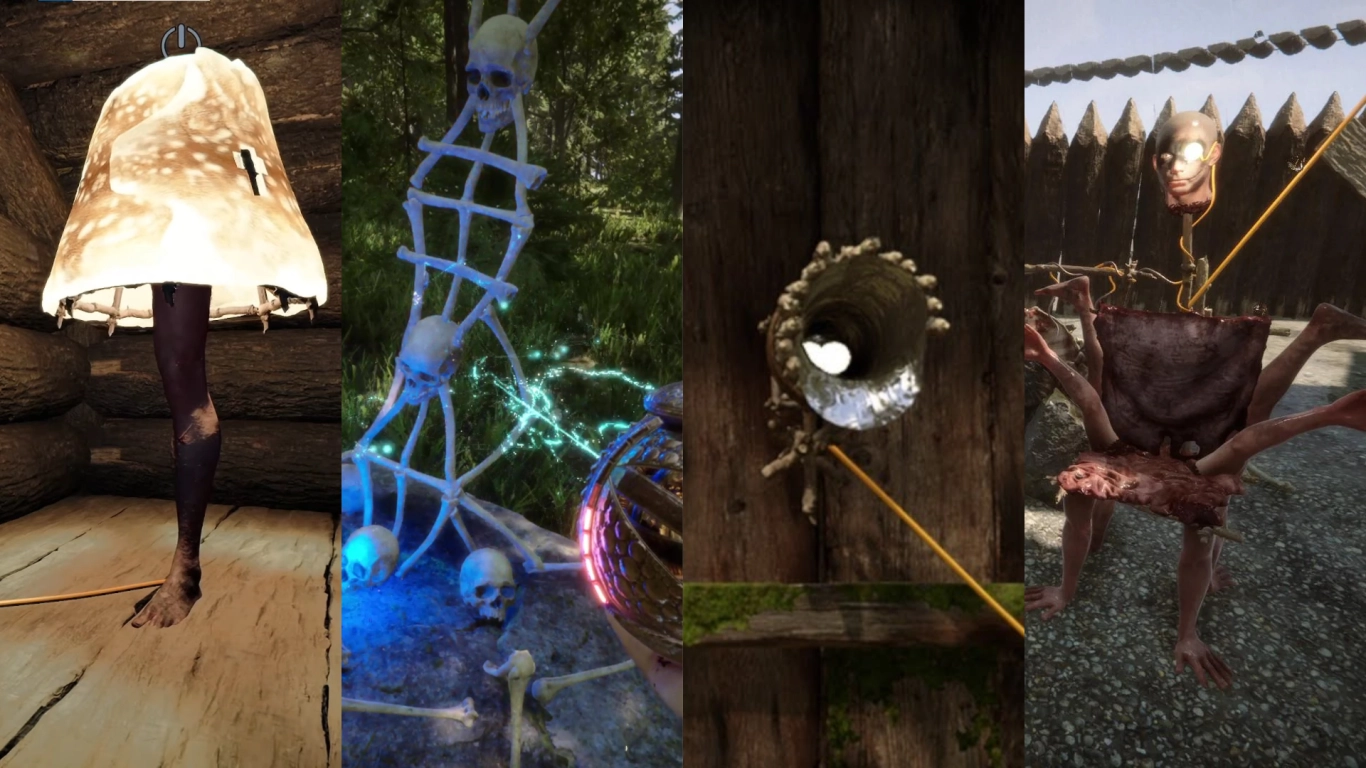 Sons of the Forest costa sud-orientale – progetti per luci, difese e decorazioni