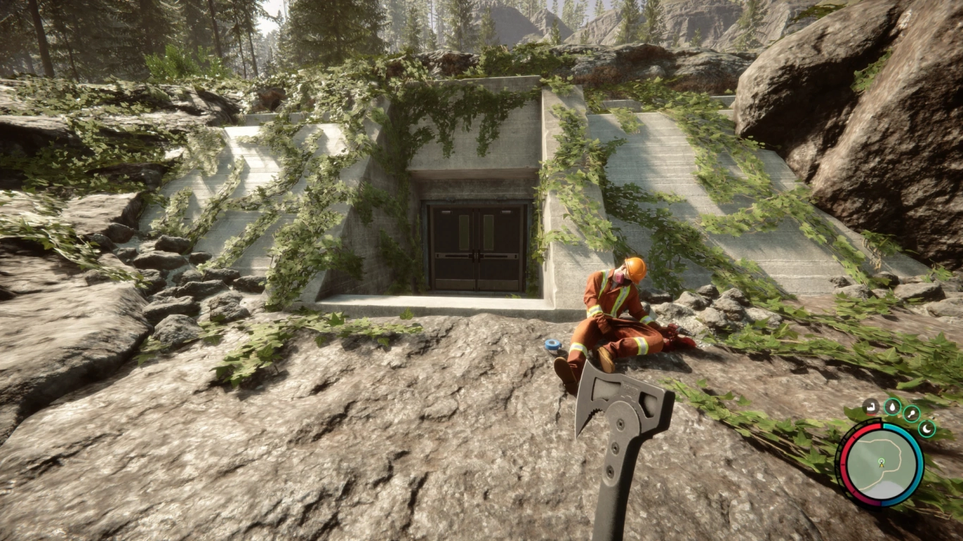 Sons of the Forest Luxury bunker leading to the endgame and the Hell Cave