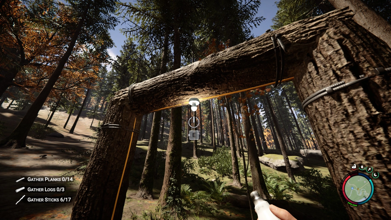 Fissare lampadine ai travi di legno – illuminazione per la base