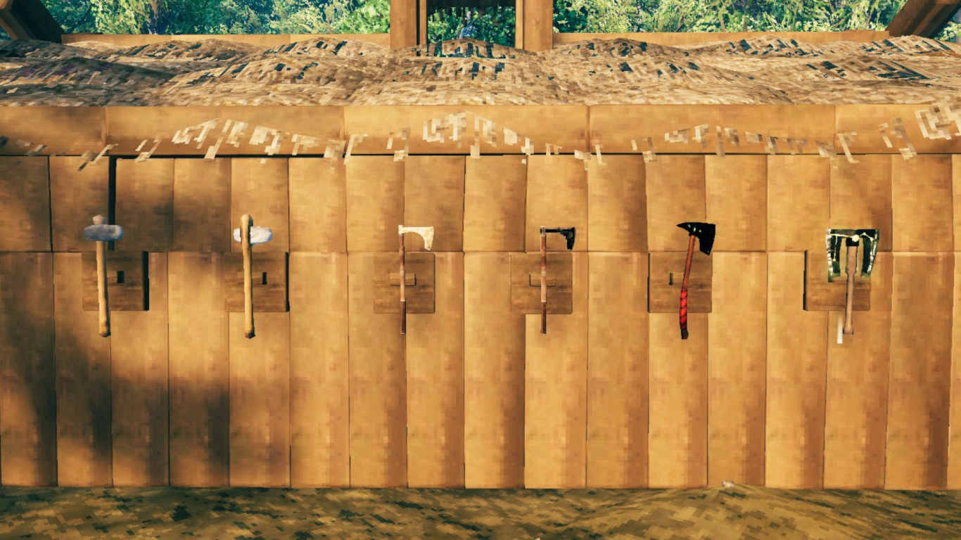 Valheim Einhandäxte Vergleich von Steinaxt bis Jotun Bane