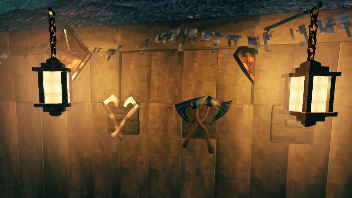 Valheim Dual Wield Doppeläxte im Kampf