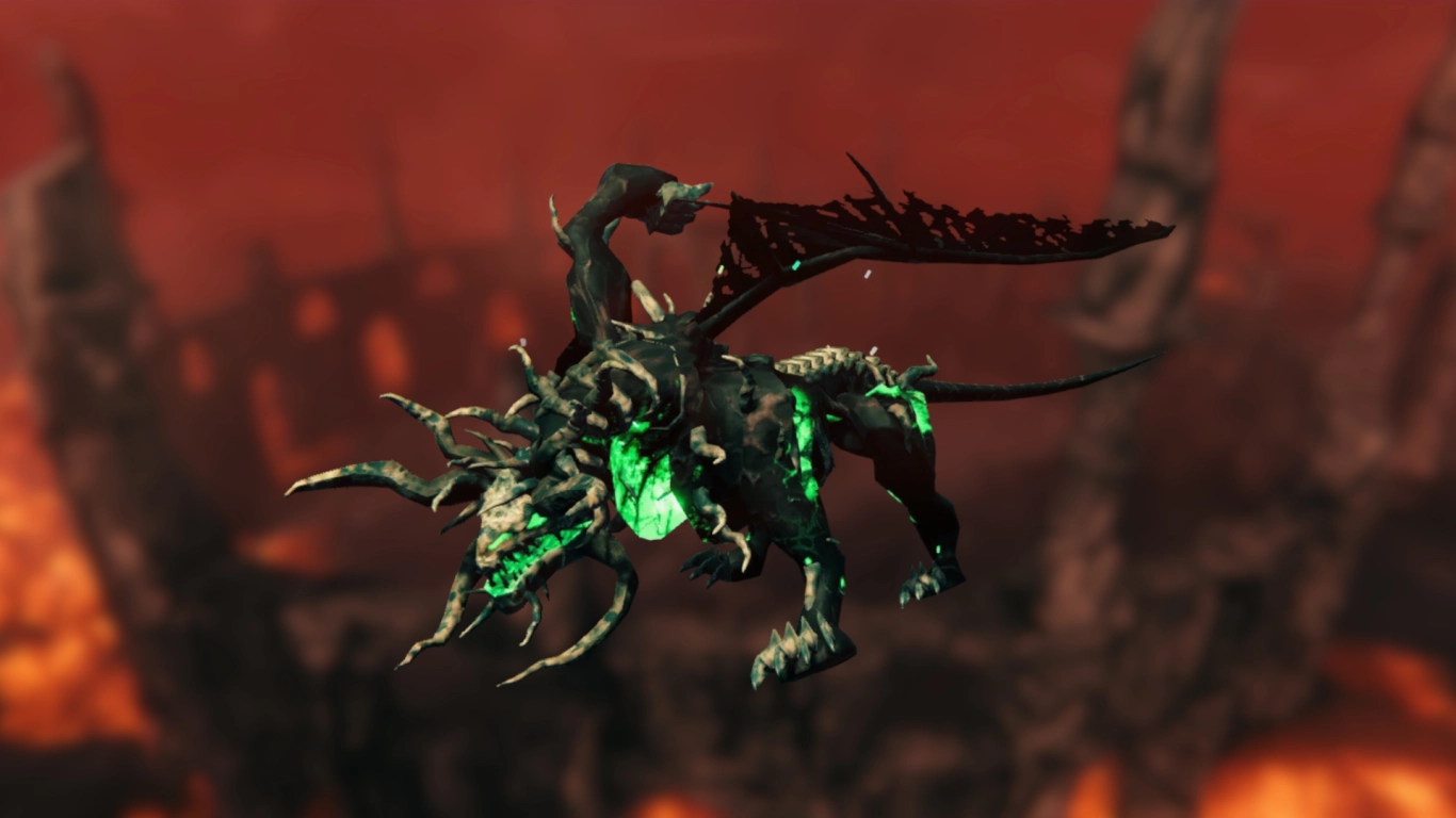 Valheim Ashlands Boss Fader im Colosseum Kampf