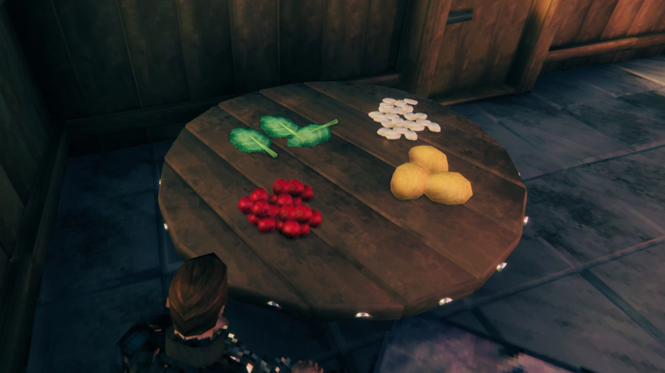Valheim Deep North växter och ingredienser i överblick