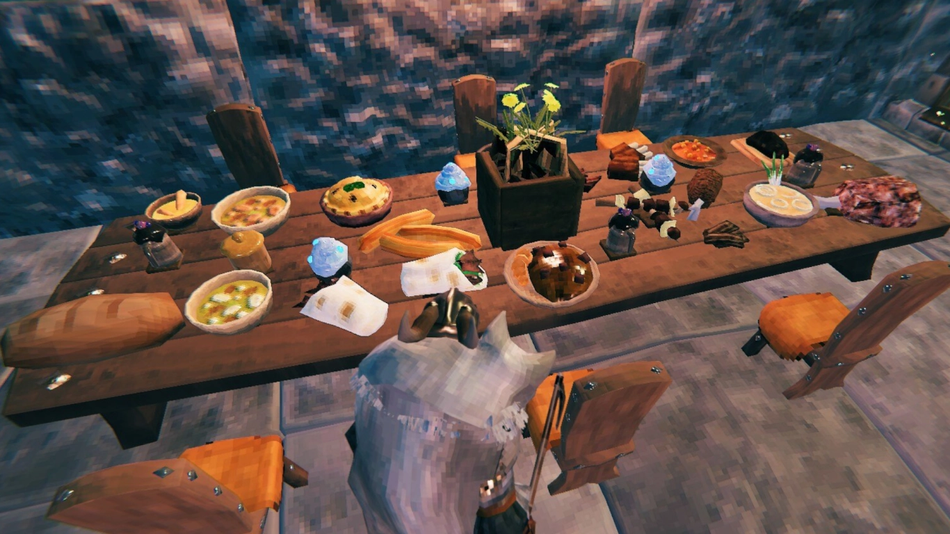 Valheim Biome Übersicht mit empfohlenen Nahrungsmitteln und Buffs je Gebiet