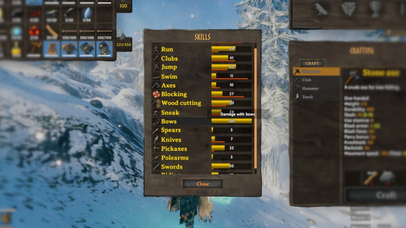 Valheim: evoluir habilidades mais rápido e ganhar mais pontos de experiência