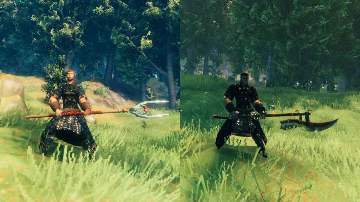 Valheim Mistlands atgeir Himmin Afl with lightning damage