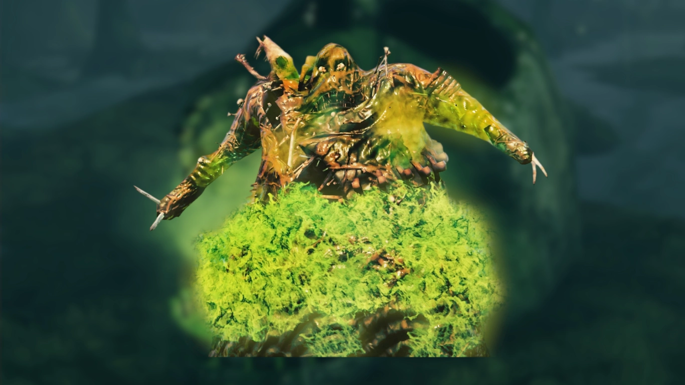 Valheim Boss Knochenwanst im Sumpf mit Giftwolken bekämpfen