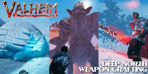 Valheim 1.0: Fabrico de armas no Norte Profundo com Ouro de Sangue e melhorias