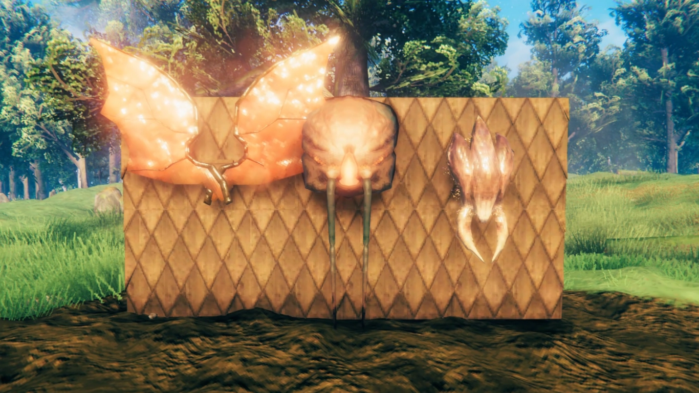 Valheim Mistlands trophies for Dvergr, Ticks, Seekers, and Gjall with drop chances and uses